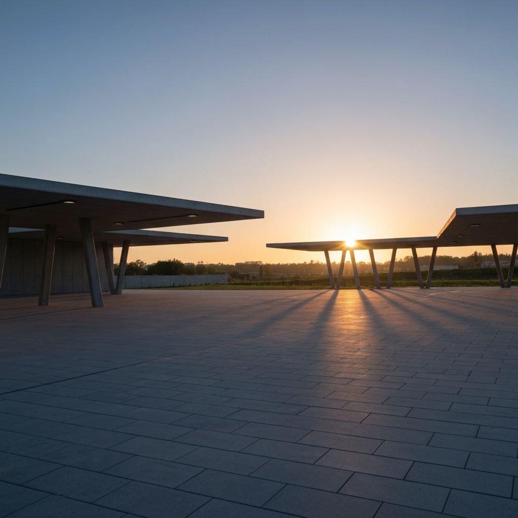 Early morning training space